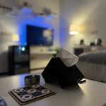 استديو بتصميم انيق ودخول ذاتي