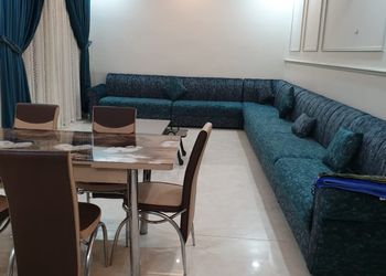 شاليه بجلسة خارجية والعاب مائية