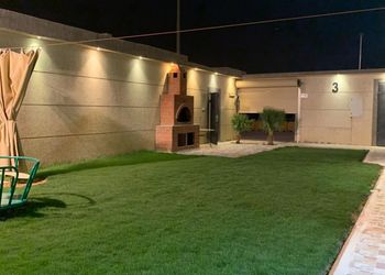 شاليه بملحق خارجي