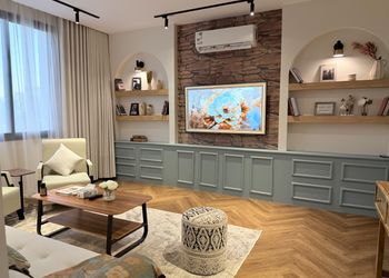 شقة فاخرة بتصميم كلاسيكي 
