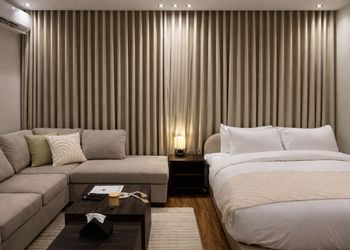 استديو بدخول ذاتي وسرير مريح
