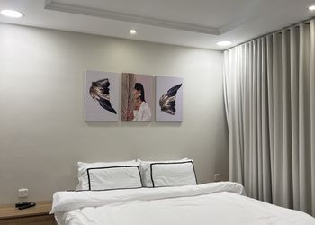 استديو بسرير ماستر وأثاث مريح 