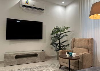 شقة بصالة وغرفتين نوم دخول ذاتي
