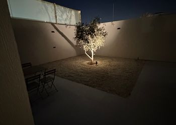 شاليه بمسبح وجلسة خارجية