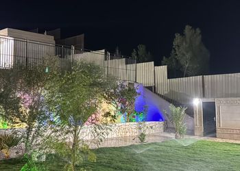 استراحة بمسطح اخضر