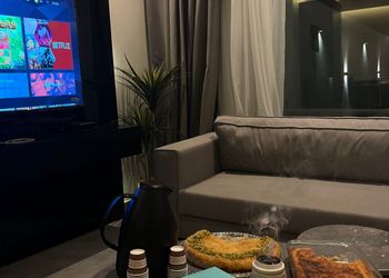 شالية انيق بمجلس وجلسة خارجية 