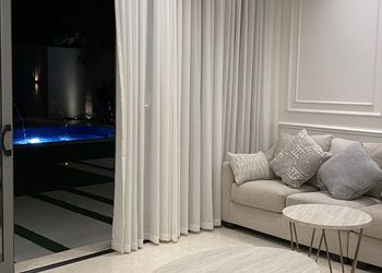 شالية بجلسة خارجية واجواء ممتعة 