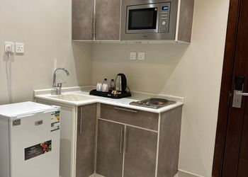 استديو بسرير مزدوج بطابع فندقي