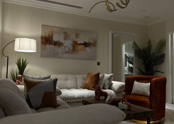 شقة بتصميم أنيق ودخول ذاتي 