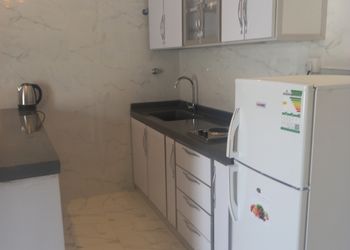شاليه بمسبح وغرفتين نوم 