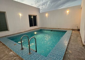 شالية بجلسة خارجية واجواء ممتعة 