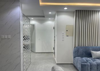 استراحة مع فناء الخارجي