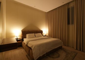 Apartment with a bedroom