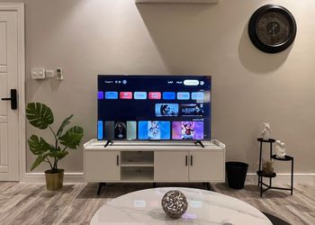 شقة بغرفتين نوم وتصميم أنيق 