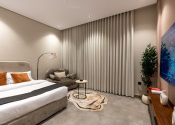استديو بدخول ذاتي وتصميم هادئ 