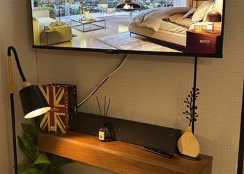 استديو بسرير ماستر وأثاث مريح 