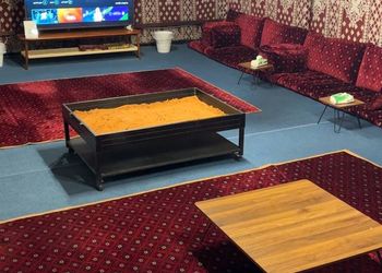 استراحة بجلسة خارجية ألعاب أطفال