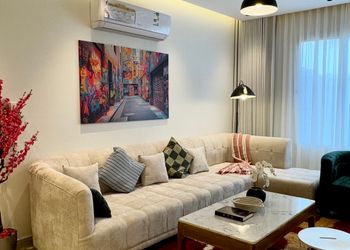 شقة بدخول ذاتي وتصميم أنيق 