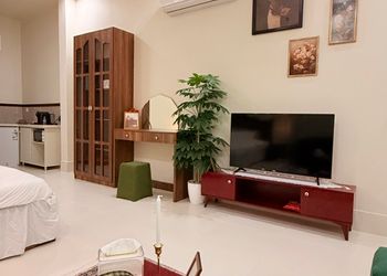 استديو بدخول ذاتي وسرير مريح 