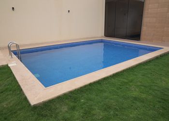 شاليه بصالة وجلسة الخارجية 
