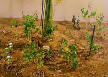 استراحة بجلسة خارجية وغرفة نوم 