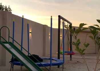 شالية بجلسة خارجية واجواء ممتعة 