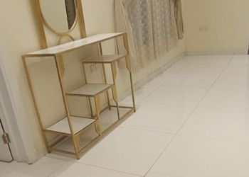 شاليه بمسطح اخضر وجلسة خارجية