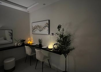 استديو بتصميم أنيق ودخول ذاتي