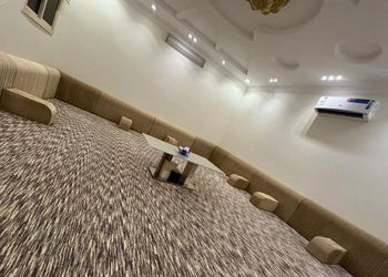 استراحة بمسطح اخضر 