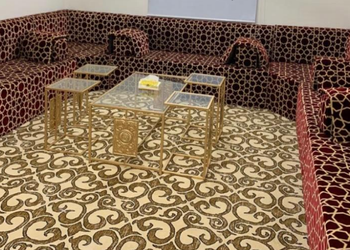 استراحة بمجالس واسعة وألعاب أطفال 