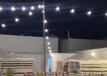 استراحة بخيمه وجلسة خارجية