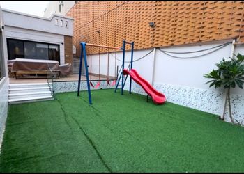 شاليه عائلي بألعاب أطفال