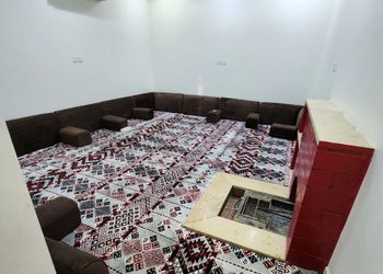 شاليه بألعاب مائية وجلسة خارجية
