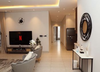 شقة بدخول ذاتي وتصميم أنيق 