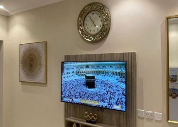 شقة بدخول ذاتي وغرفة نوم مريحة 
