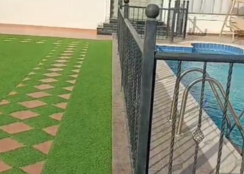 استراحة بمسبح خارجي وأجواء ممتعة 