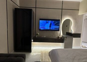 استديو بسرير فردي وجلسة 