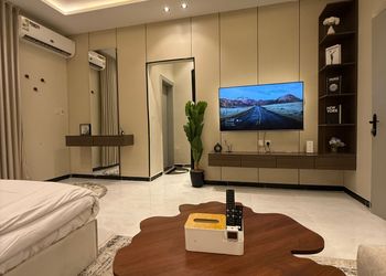 استديو بتصميم أنيق ودخول ذاتي