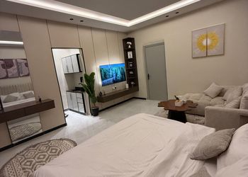 استديو بتصميم أنيق ودخول ذاتي