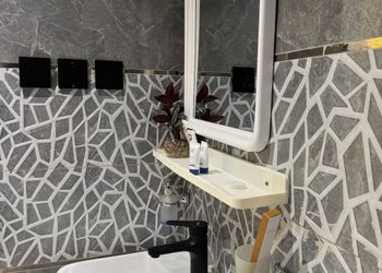 استديو بأثاث مريح وبسيط 