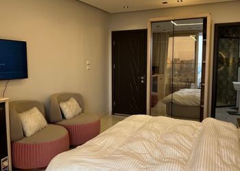 استديو بسرير مريح وإطلالة مميزة 