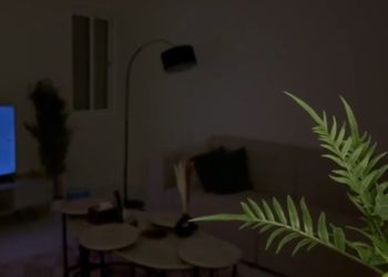 شقة بغرفة معيشة وغرفة نوم 
