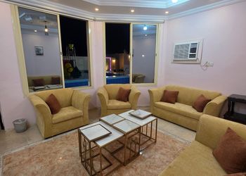 شاليه بالعاب مائية وكرة طائرة