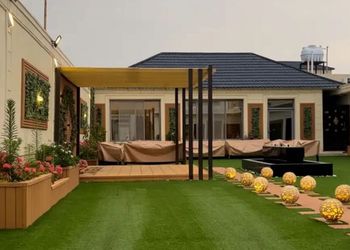استراحة بمسطح اخضر
