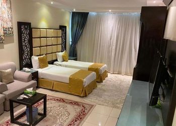 استديو بسرير فردي وجلسة 