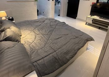 استديو بسرير ماستر وأثاث مريح 