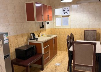 شقة بغرفتين نوم وتصميم هادئ 