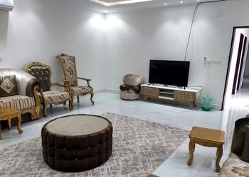 استراحة بغرفه نوم وصالة أنيقة