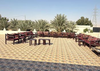 استراحة بمسطح اخضر