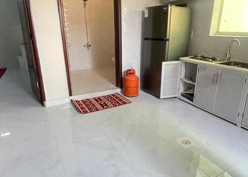 شقة بصالة وغرفتين نوم 
